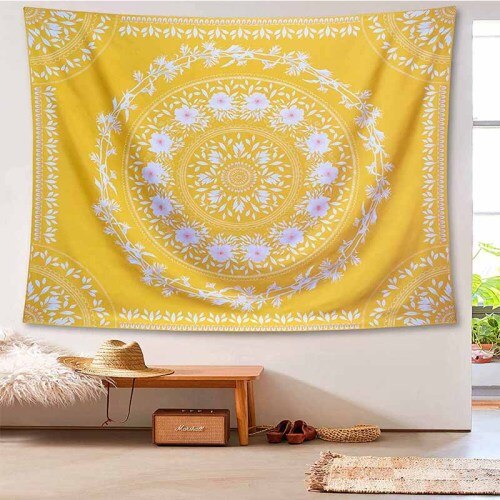 Nordic Creative Tapestry Handmade Bohemian Handmade Living Room Decoration Curtain Tapestry Tapiz Pared Tela Home Decor DB60GT