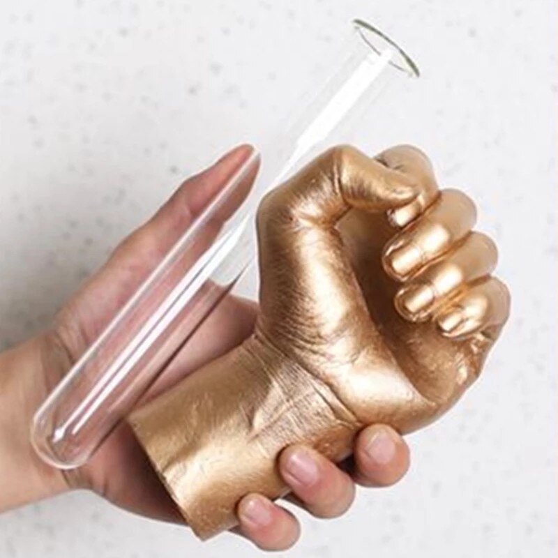 Nordic Creative Wall Decoration Indoor Living Room Wall Hand-held Style Hydroponic Glass Vase Home Decoration MYP7