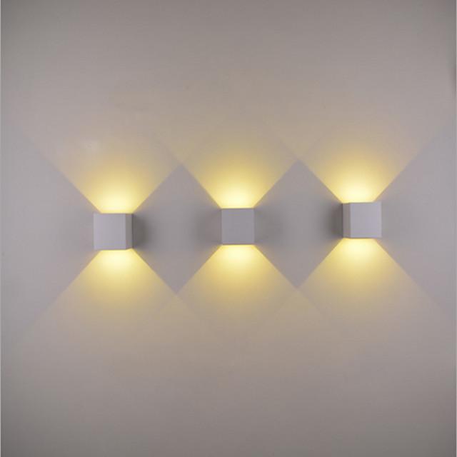 Creative Cool Simple Traditional / Classic Wall Lamps &amp; Sconces Indoor Shops / Cafes Metal Wall Light IP44 85-265V 1 W / LED Integrated