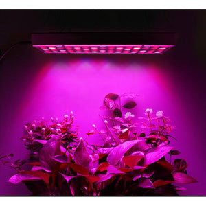 Grow Light for Indoor Plants LED Plant Growing Light Full Spectrum Panel Downlight Full Spectrum 25W 75LED AC85-265V Plants Flowers Vegetation AC 85-265V