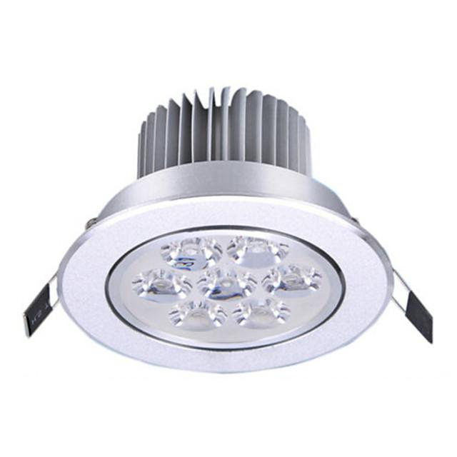 1pc 7W 7LEDs Easy Install Recessed LED Ceiling Lights LED Downlights Warm White Cold White 85-265V Home/Office