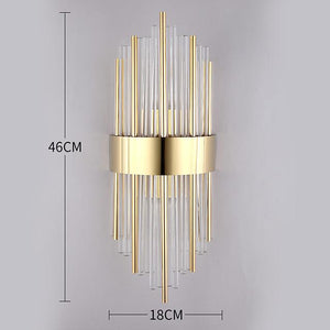 Personality Post Modern Industrial Metal Wall Lamp for the Living Room /Bedroom /Hotel Hallway Decorate Wall Light