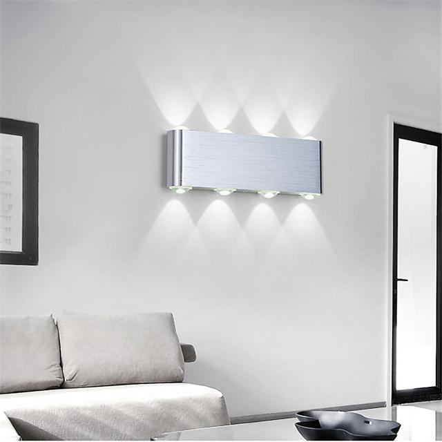 Modern Contemporary Flush Mount wall Lights Aluminum Wall Light 90-240V 1 W / LED Integrated