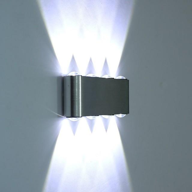 Modern 8W LED Wall Sconce Light Fixture Indoor Hallway Wall Lamp Aluminum Decorative Lighting LED Integrated