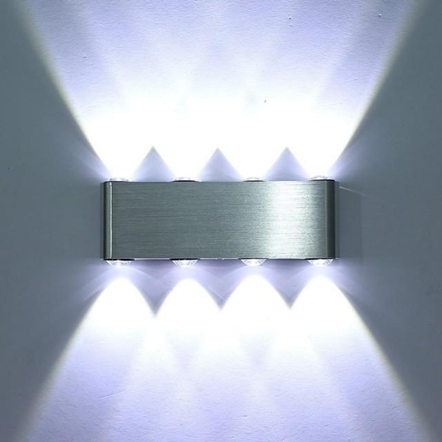 Modern 8W LED Wall Sconce Light Fixture Indoor Hallway Wall Lamp Aluminum Decorative Lighting LED Integrated