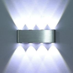 Modern 8W LED Wall Sconce Light Fixture Indoor Hallway Wall Lamp Aluminum Decorative Lighting LED Integrated