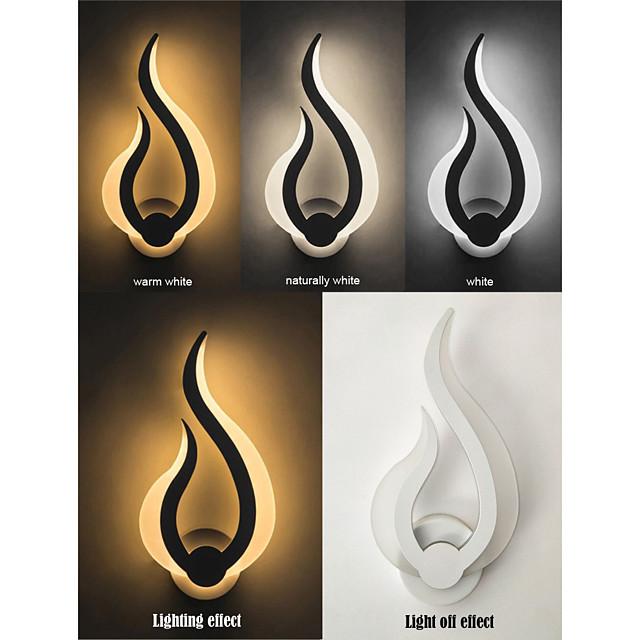 New Design Lovely Modern Contemporary Wall Lamps Wall Sconces Indoor Shops / Cafes Acrylic Wall Light IP44 Generic 10 W / LED Integrated